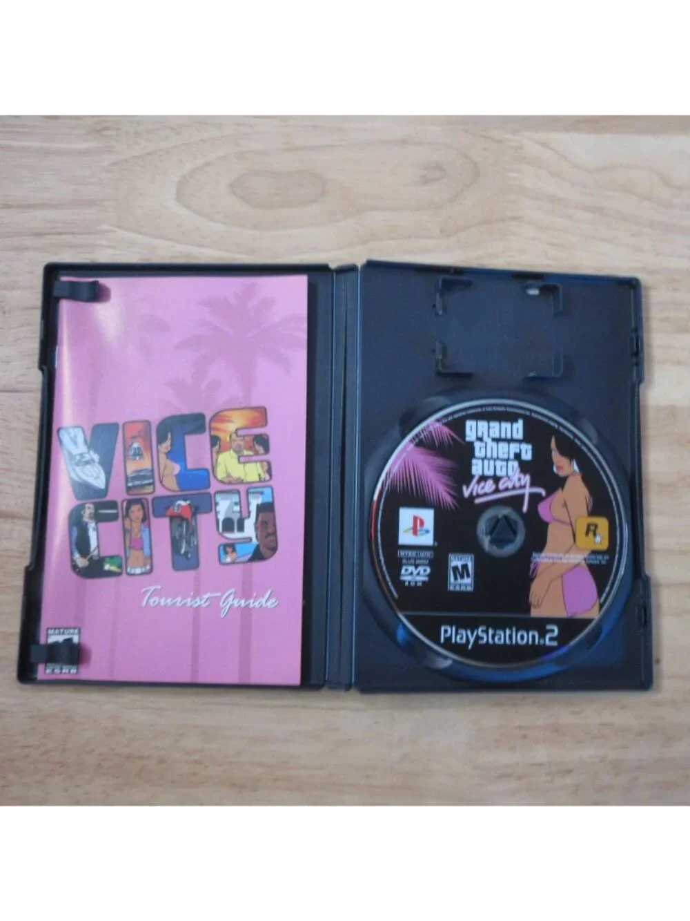 Grand Theft Auto: Vice City Sony PlayStation 2 PS2 2002 with Manual
